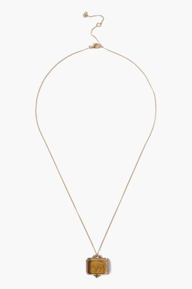 14k Taurus Zodiac Necklace Women Chan Luu 14k Fine