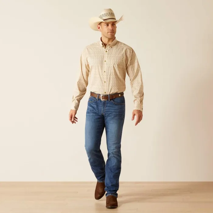360 AirFlow Classic Fit Shirt Simply Taupe Men Ariat Button Down Shirts 360 AirFlow Classic Fit Shirt Simply Taupe Men Ariat Button Down Shirts