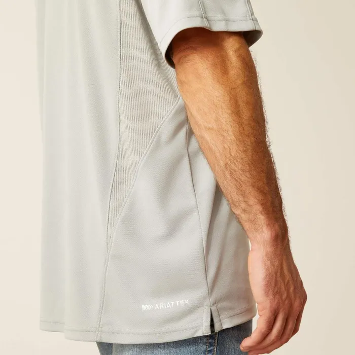 AC Polo Silver Lining Men Ariat TShirts and Polos AC Polo Silver Lining Men Ariat TShirts and Polos