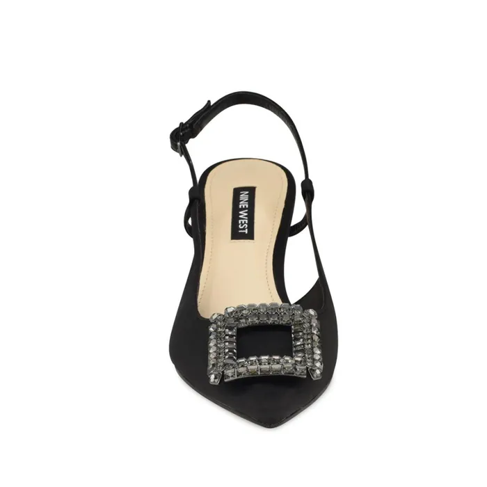 Aimey Pointy Toe Slingbacks Black Women Nine West Slingbacks Aimey Pointy Toe Slingbacks Black Women Nine West Slingbacks