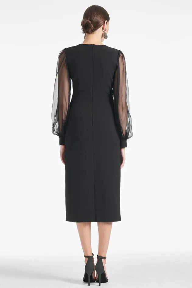 Alanz Dress 8211 Black Women Sachin and Babi Long Sleeve