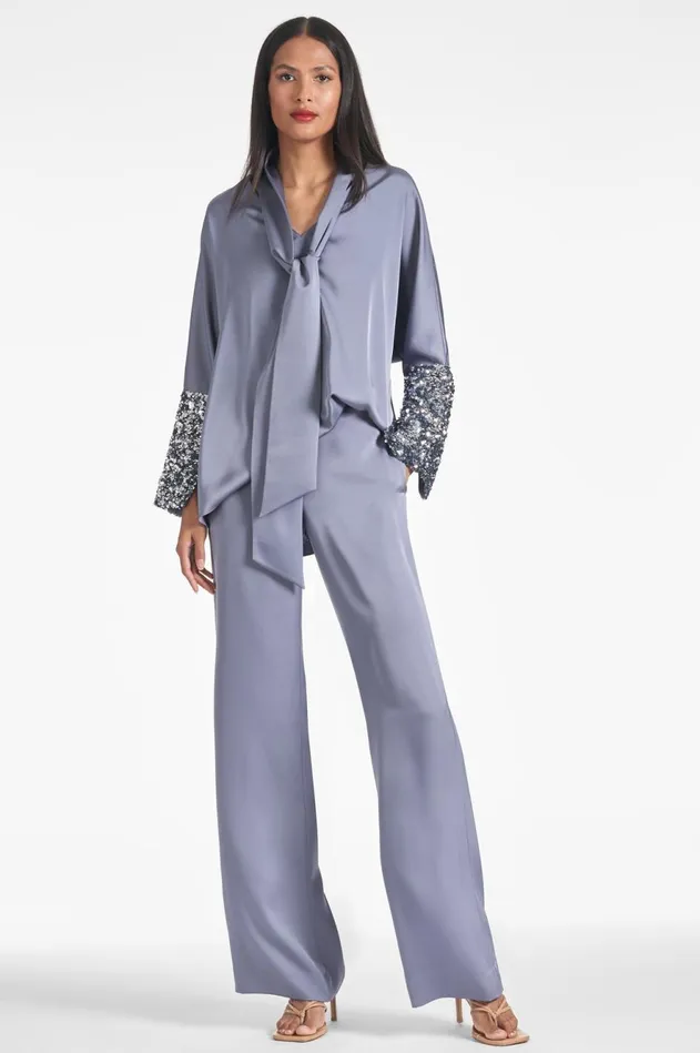Alli Pant 8211 Cool Grey Women Sachin and Babi Matching Sets