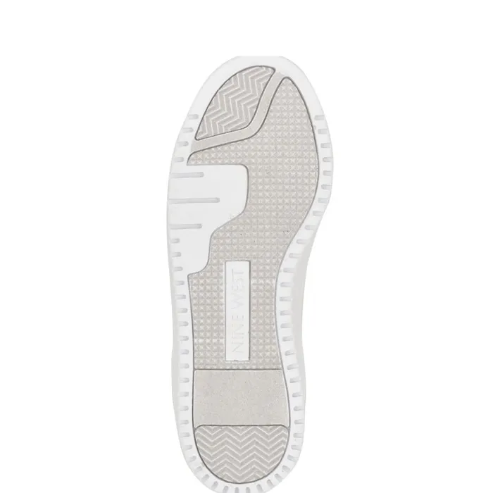 Alope Laceup Sneakers White Women Nine West Sneakers Alope Laceup Sneakers White Women Nine West Sneakers