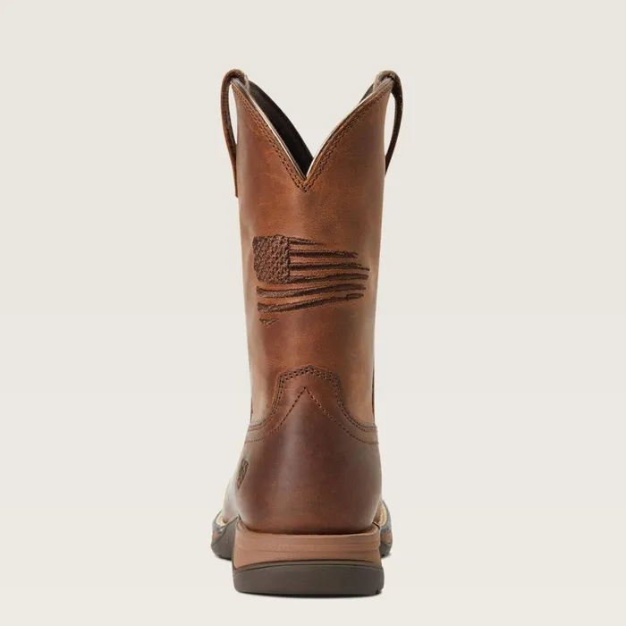 Anthem Patriot Western Boot Distressed Brown Kids Ariat Big Kids039 Footwear Anthem Patriot Western Boot Distressed Brown Kids Ariat Big Kids039 Footwear