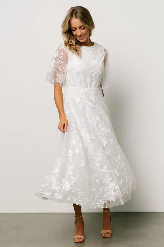 Arabella Embroidered Tulle Maxi Dress White Women Baltic Born Tulle Styles Arabella Embroidered Tulle Maxi Dress White Women Baltic Born Tulle Styles