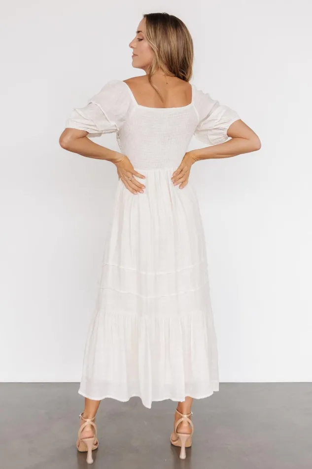 Archer Boho Dress Beige Women Baltic Born Midi Dresses Archer Boho Dress Beige Women Baltic Born Midi Dresses