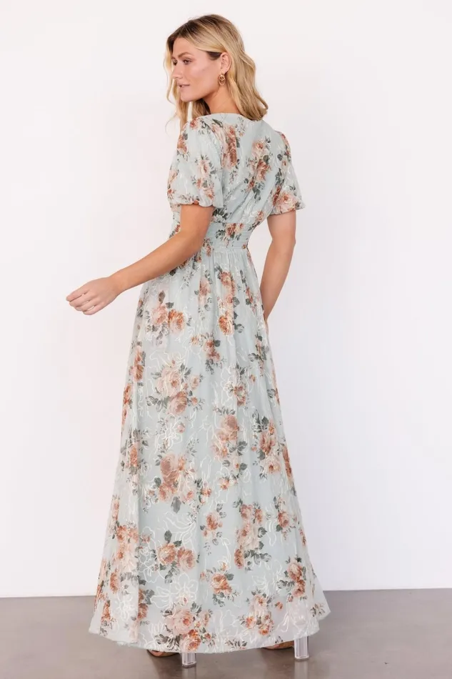Ardley Maxi Dress Sage Floral Women Baltic Born Wedding Guest Ardley Maxi Dress Sage Floral Women Baltic Born Wedding Guest