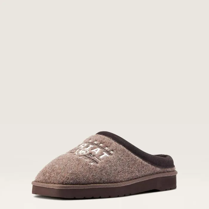 Ariat 93 Liberty Square Toe Slipper Brown Men Ariat Slippers