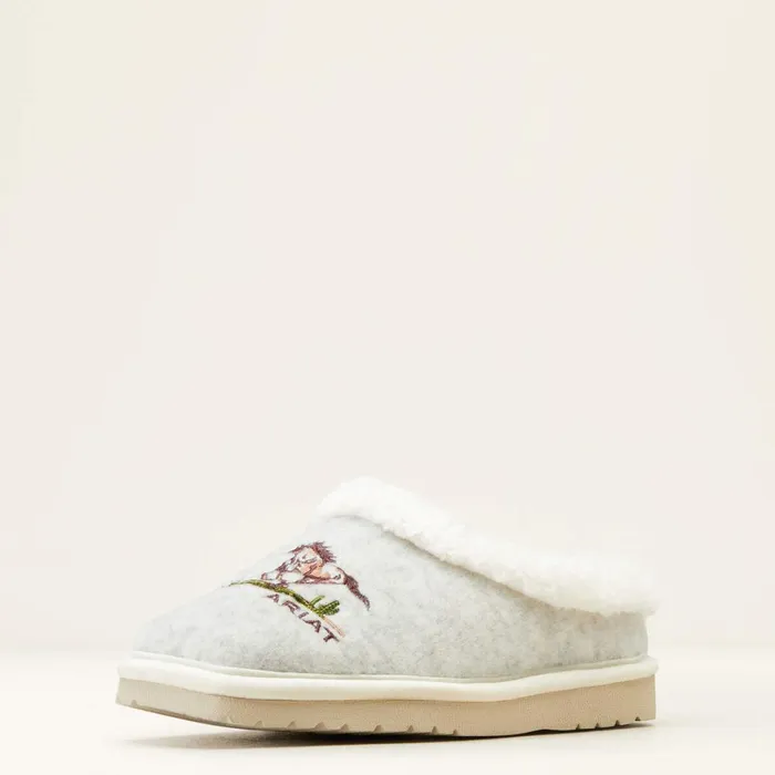Ariat Logo Hooded Clog Roaming Horse Women Ariat Slippers