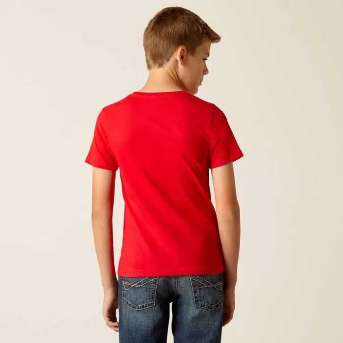 Ariat Racing 93 TShirt Red Kids Ariat TShirts and Polos Ariat Racing 93 TShirt Red Kids Ariat TShirts and Polos