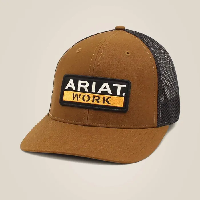 Ariat Work Cap Brown Men Ariat Hats and Caps