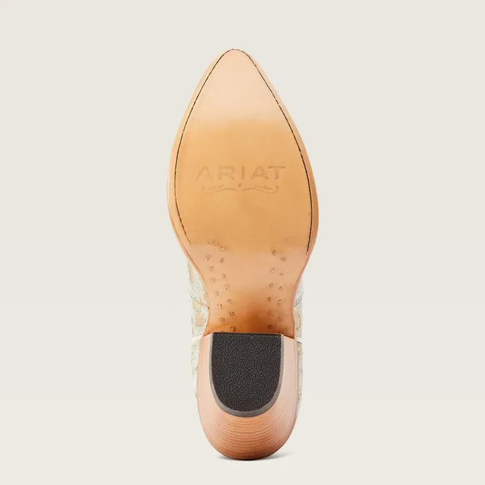 Bandida Western Boot White Metallic Hair On Women Ariat Western Boots Bandida Western Boot White Metallic Hair On Women Ariat Western Boots