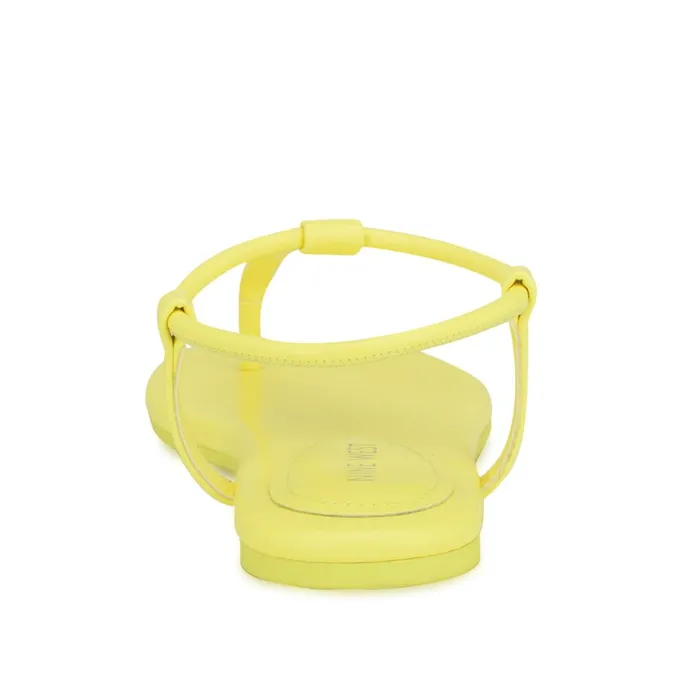 Bassie Flat Sandals Yellow Women Nine West Sandals Bassie Flat Sandals Yellow Women Nine West Sandals