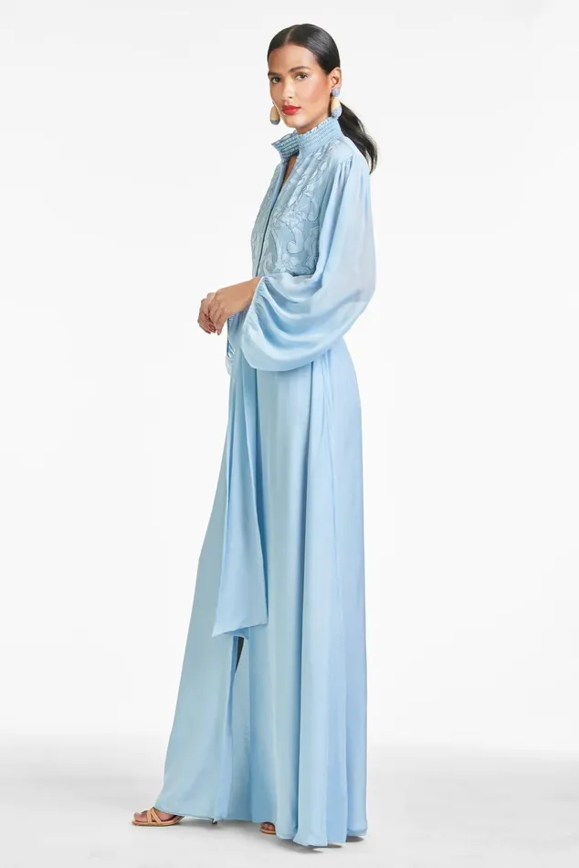 Beatrix Gown 8211 Chambray Blue Women Sachin and Babi Boho