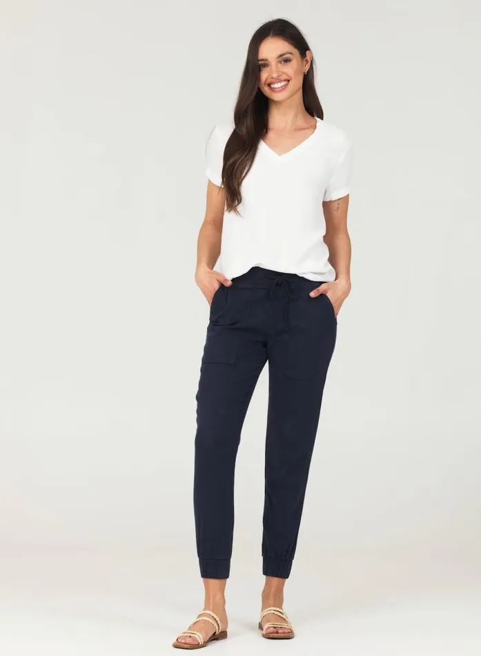 Bella Dahl Pocket Jogger 8211 Endless Sea Women Joggers Bella Dahl Pocket Jogger 8211 Endless Sea Women Joggers