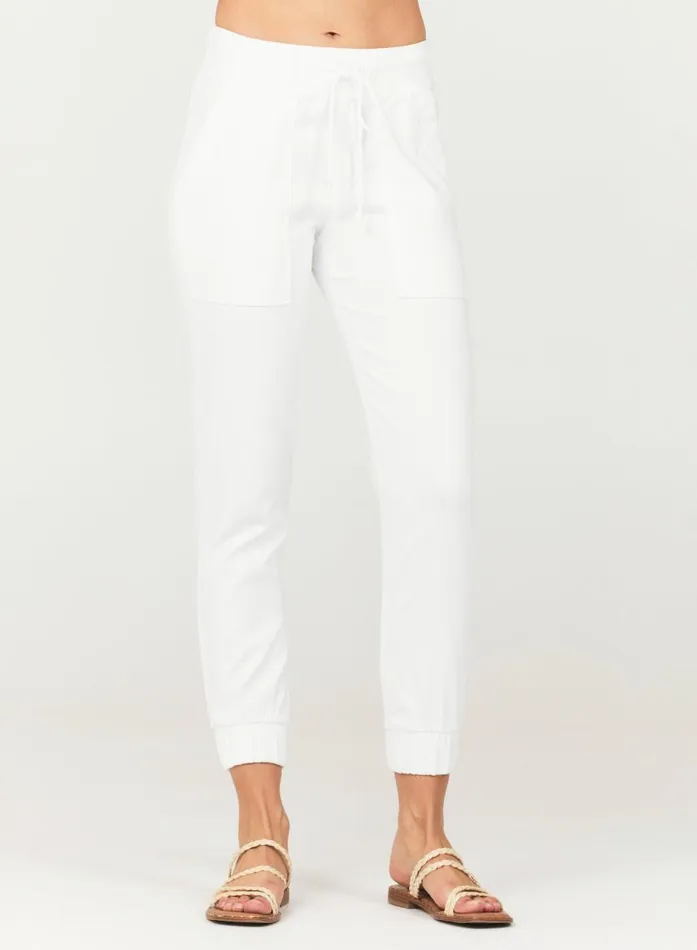 Bella Dahl Pocket Jogger 8211 White Women Joggers Bella Dahl Pocket Jogger 8211 White Women Joggers