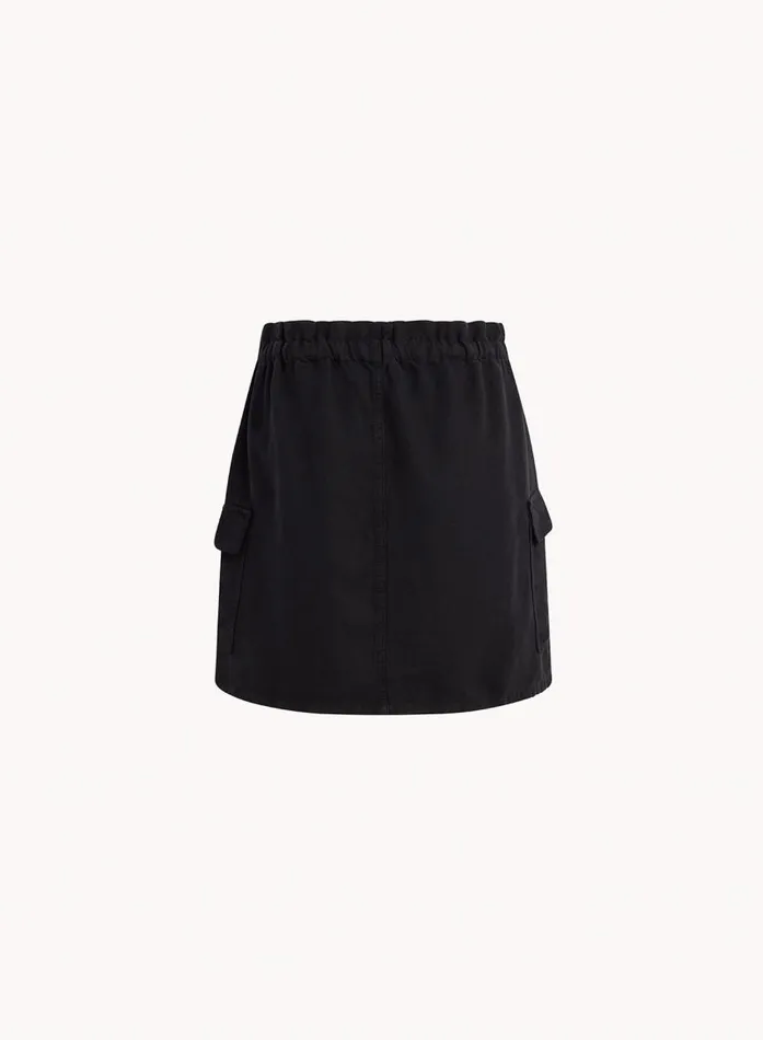 Bella Dahl Posey Cargo Mini Skirt 8211 Black Women Skirts Bella Dahl Posey Cargo Mini Skirt 8211 Black Women Skirts