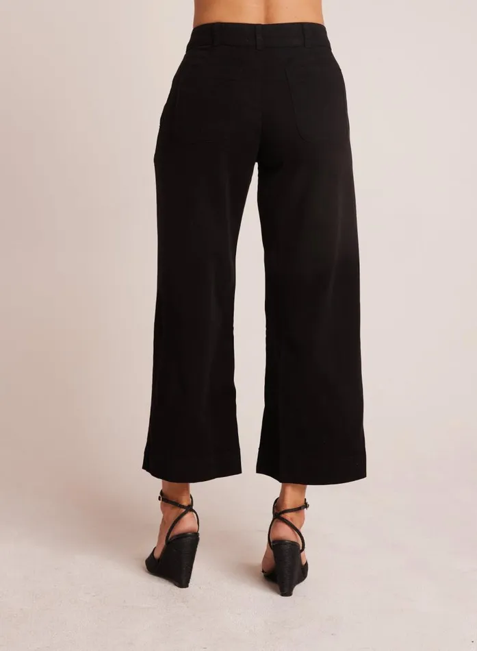 Bella Dahl Saige Wide Leg Crop 8211 Black Women Pants Bella Dahl Saige Wide Leg Crop 8211 Black Women Pants