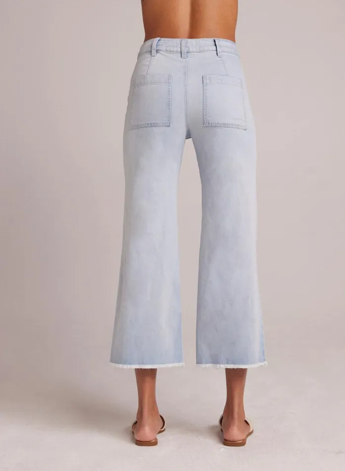 Bella Dahl Sarah Frayed Hem Wide Leg Crop 8211 Ocean Mist Wash Women Pants Bella Dahl Sarah Frayed Hem Wide Leg Crop 8211 Ocean Mist Wash Women Pants