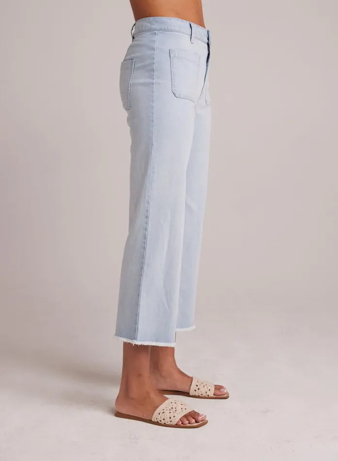 Bella Dahl Sarah Frayed Hem Wide Leg Crop 8211 Ocean Mist Wash Women Pants Bella Dahl Sarah Frayed Hem Wide Leg Crop 8211 Ocean Mist Wash Women Pants