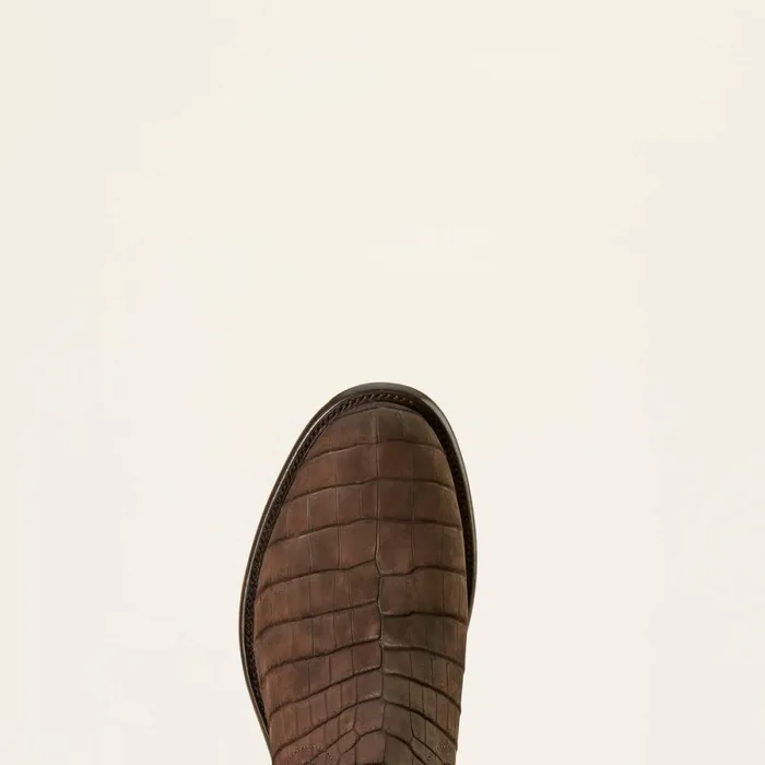 Bench Made Clanton Western Boot Matte Chocolate Nile Crocdark Chocolate Men Ariat Western Boots Bench Made Clanton Western Boot Matte Chocolate Nile Crocdark Chocolate Men Ariat Western Boots