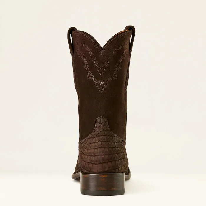Bench Made Clanton Western Boot Matte Chocolate Nile Crocdark Chocolate Men Ariat Western Boots Bench Made Clanton Western Boot Matte Chocolate Nile Crocdark Chocolate Men Ariat Western Boots