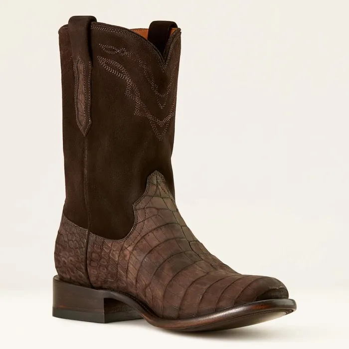 Bench Made Clanton Western Boot Matte Chocolate Nile Crocdark Chocolate Men Ariat Western Boots Bench Made Clanton Western Boot Matte Chocolate Nile Crocdark Chocolate Men Ariat Western Boots