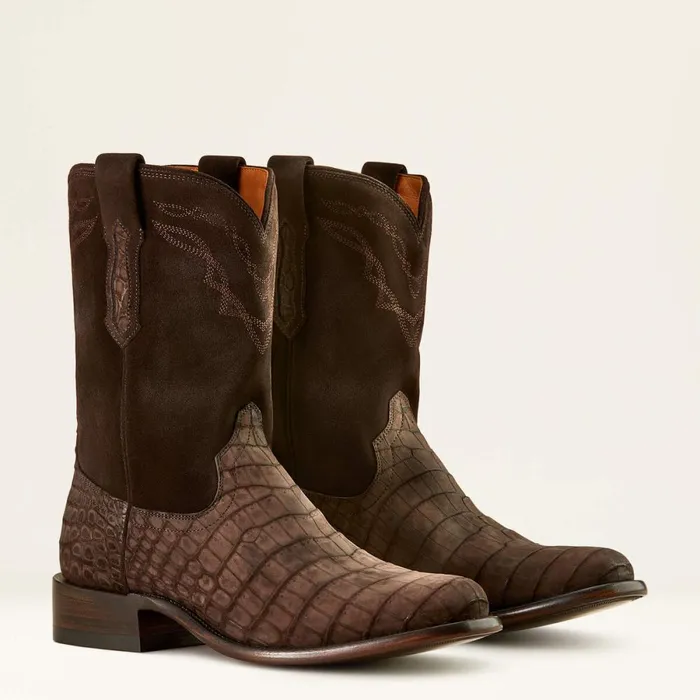 Bench Made Clanton Western Boot Matte Chocolate Nile Crocdark Chocolate Men Ariat Western Boots Bench Made Clanton Western Boot Matte Chocolate Nile Crocdark Chocolate Men Ariat Western Boots