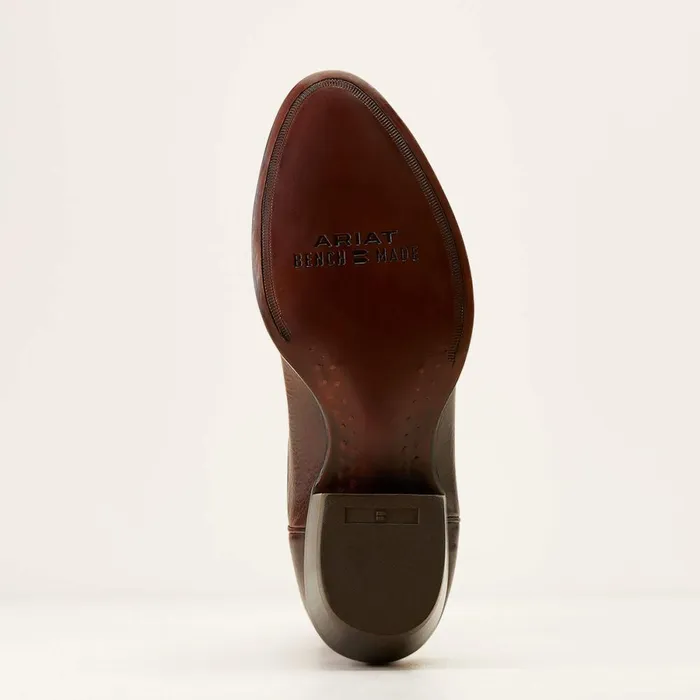 Bench Made James Western Boot Saddle Brown Bison Men Ariat Western Boots