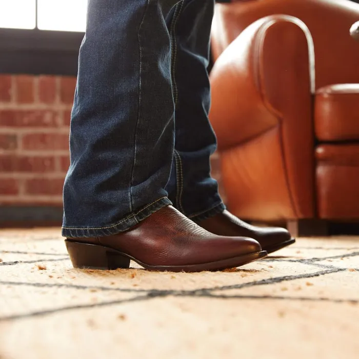 Bench Made James Western Boot Saddle Brown Bison Men Ariat Western Boots