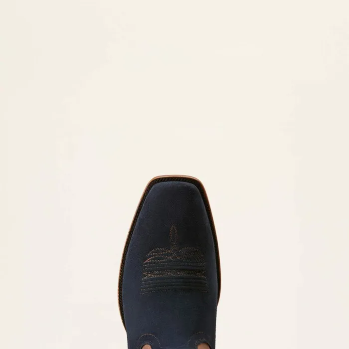 Bench Made Stilwell Western Boot Oiled Navy Roughout Men Ariat Western Boots Bench Made Stilwell Western Boot Oiled Navy Roughout Men Ariat Western Boots