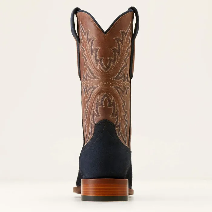 Bench Made Stilwell Western Boot Oiled Navy Roughout Men Ariat Western Boots Bench Made Stilwell Western Boot Oiled Navy Roughout Men Ariat Western Boots