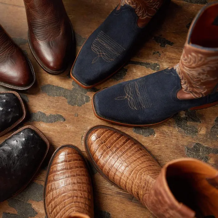 Bench Made Stilwell Western Boot Oiled Navy Roughout Men Ariat Western Boots Bench Made Stilwell Western Boot Oiled Navy Roughout Men Ariat Western Boots