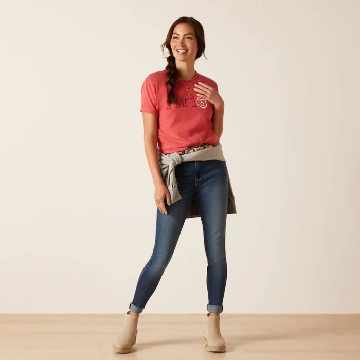 BF TShirt Heather Baked Apple Women Ariat TShirts and Tops