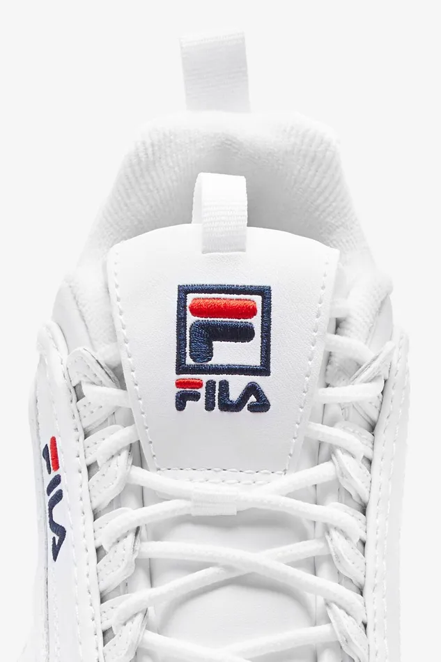 Big Kids 357 Kids Fila Kids039 Disruptor 2 111 White Peacoat Red