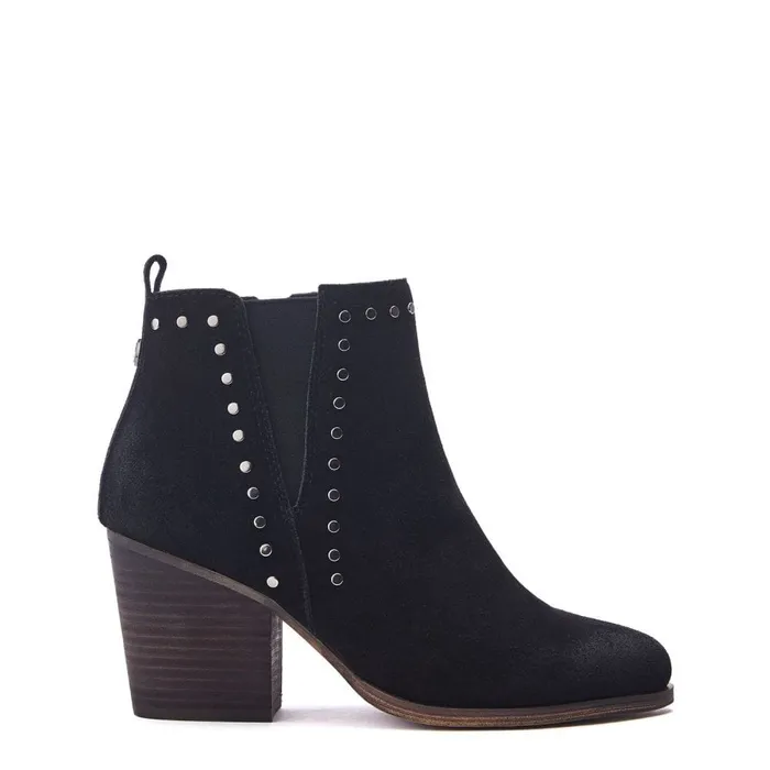 Black Boots Women Moda In Pelle Ohad Black Suede