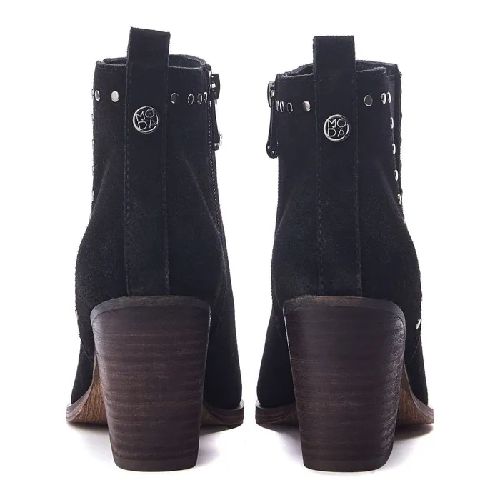 Black Boots Women Moda In Pelle Ohad Black Suede