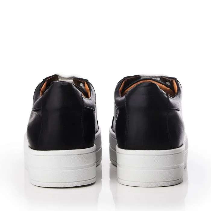 Black Trainers Women Moda In Pelle Bsoleful BKendall Black Leather