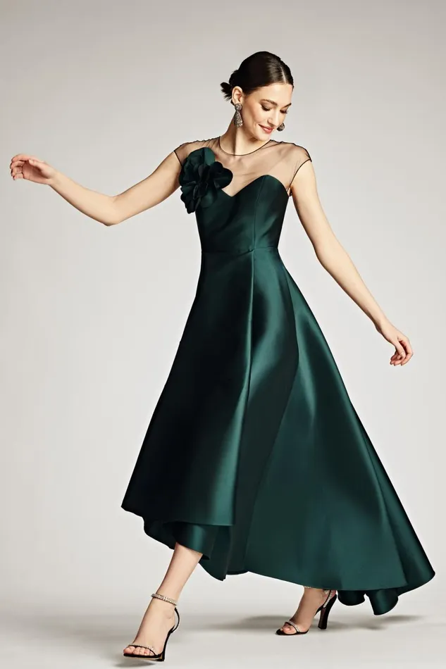 Blakely Gown 8211 Forest Green Women Sachin and Babi Formal