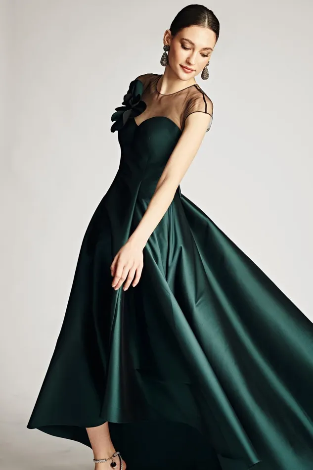 Blakely Gown 8211 Forest Green Women Sachin and Babi Formal