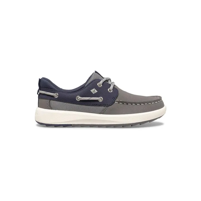 Boat Shoes Kids Sperry Big Kid039s Fairwater PLUSHWAVE Boat Shoe Greynavy
