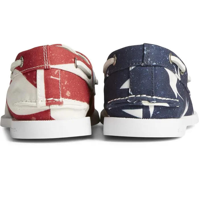Boat Shoes Men Sperry Authentic Original Americana Boat Shoe Redwhiteblue Boat Shoes Men Sperry Authentic Original Americana Boat Shoe Redwhiteblue