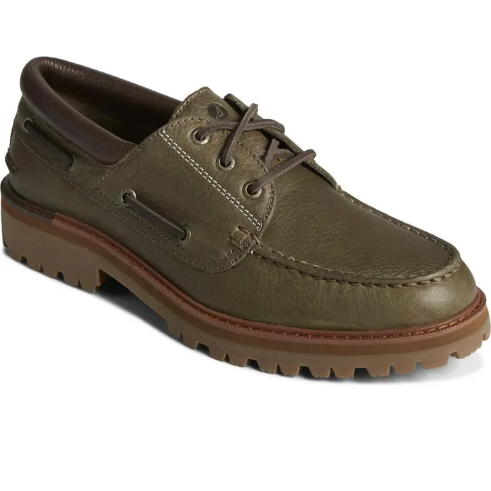 Boat Shoes Men Sperry Authentic Original Lug 3Eye Boat Shoe Olive Boat Shoes Men Sperry Authentic Original Lug 3Eye Boat Shoe Olive