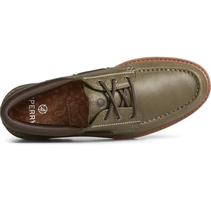 Boat Shoes Men Sperry Authentic Original Lug 3Eye Boat Shoe Olive Boat Shoes Men Sperry Authentic Original Lug 3Eye Boat Shoe Olive