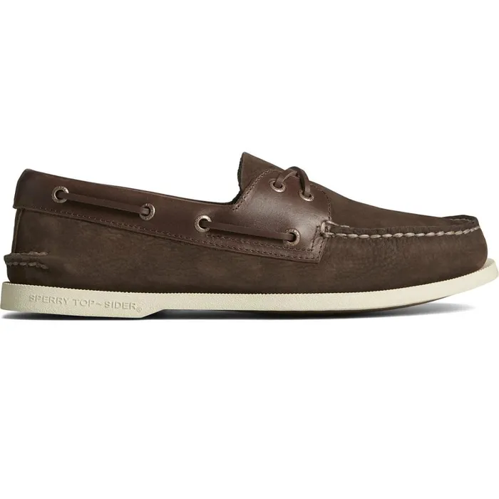 Boat Shoes Men Sperry Authentic Original Nubuck Boat Shoe Brown