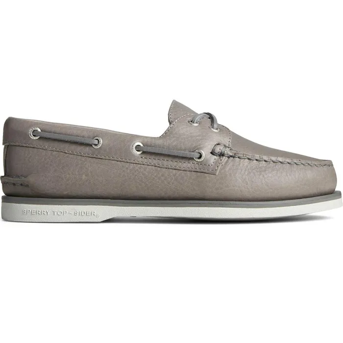 Boat Shoes Men Sperry Gold Cup Authentic Original Tumbled Boat Shoe Grey