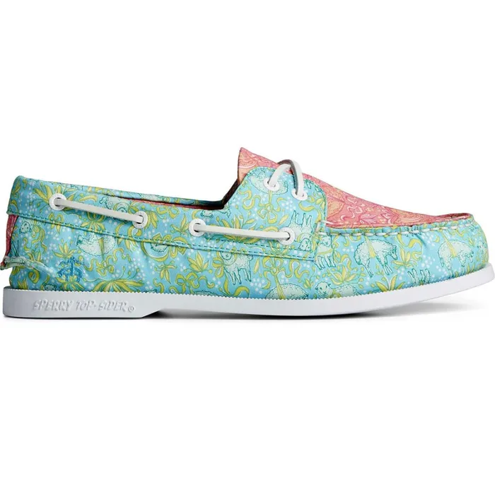 Boat Shoes Men Sperry Sperry X Brooks Brothers Authentic Original Boat Shoe Pink Multi