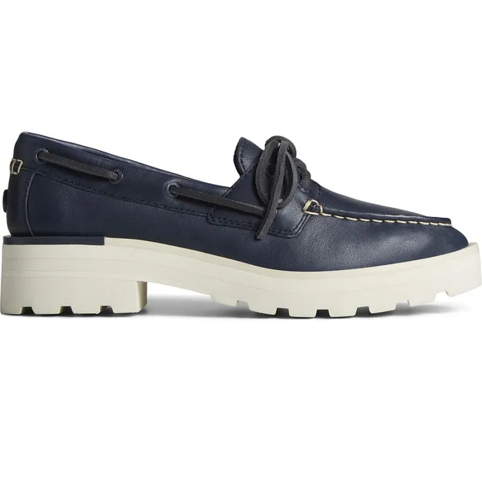 Boat Shoes Women Sperry Lug Boat Shoe Navy