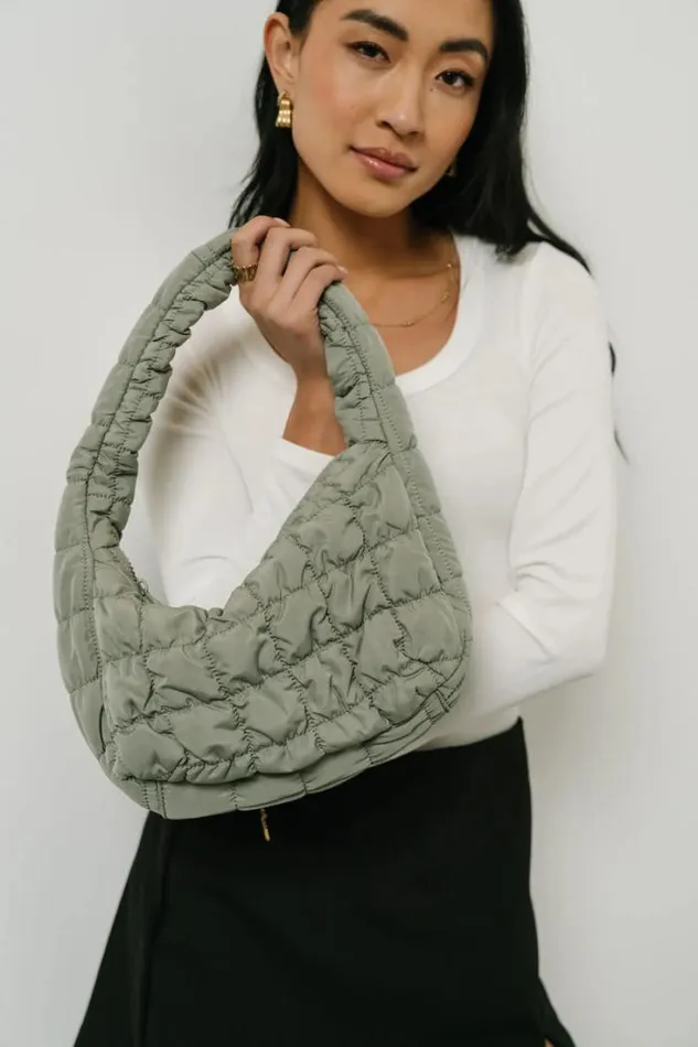 Bohme Bags Julia Quilted Bag In Sage Sage 8211 Women Bohme Bags Julia Quilted Bag In Sage Sage 8211 Women