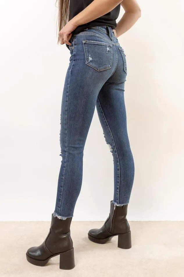Bohme Denim Bohme High Rise Skinny Jeans 8211 FINAL SALE Dark Wash 8211 Women Bohme Denim Bohme High Rise Skinny Jeans 8211 FINAL SALE Dark Wash 8211 Women